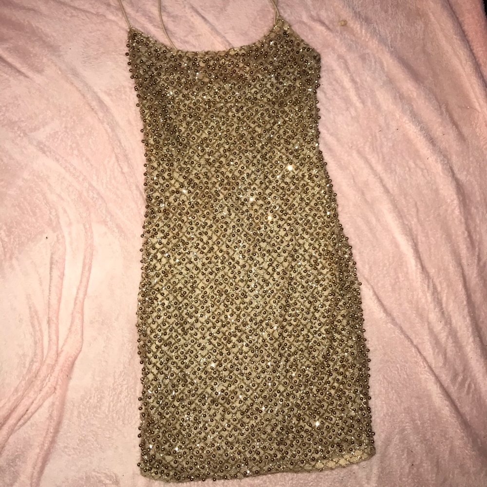 Oh Polly sparkle dress worn once!!! Size 2
